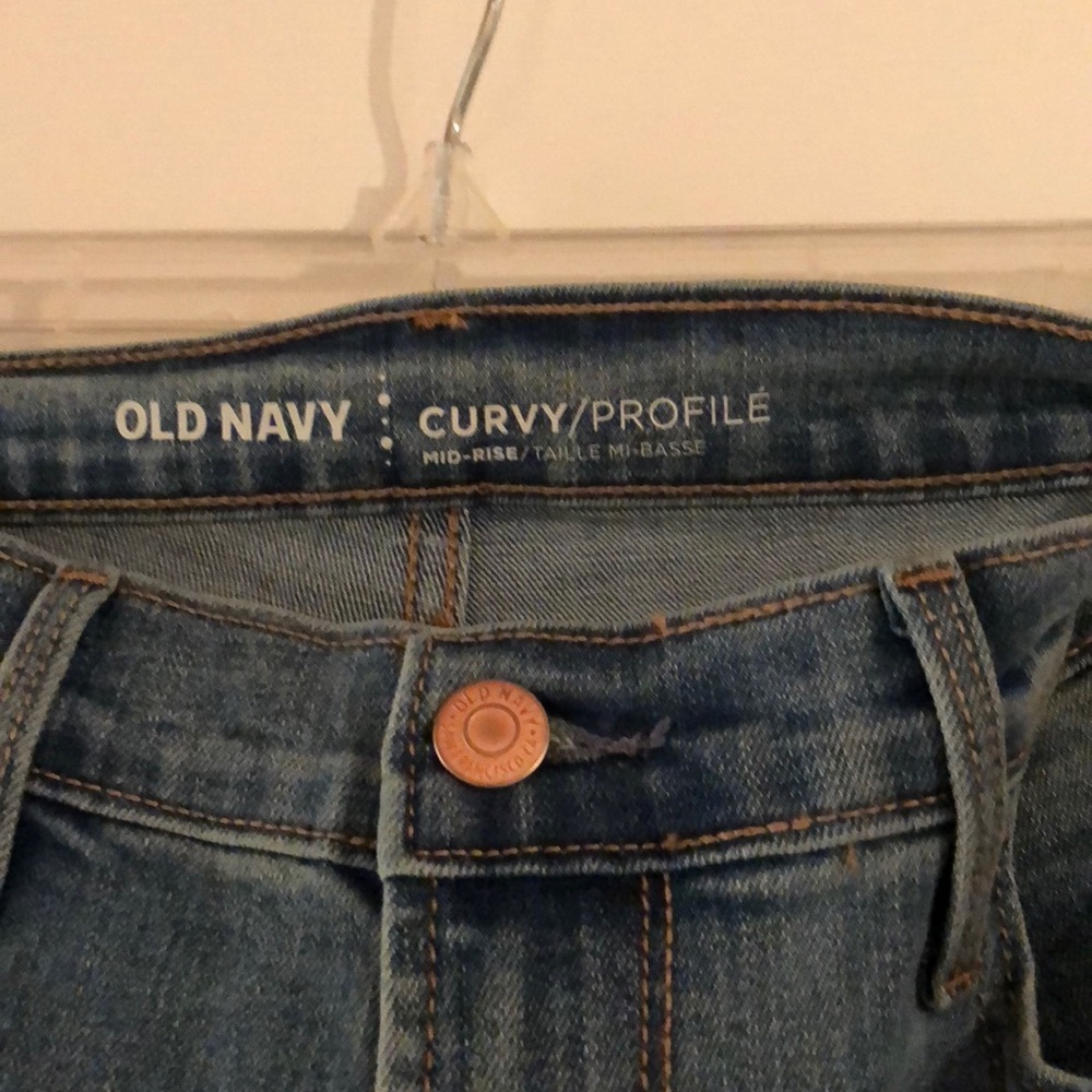 Brand new old navy curvy mid rise regular jeans